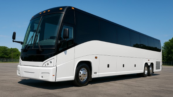 Exterior of Pahrump Party Bus Company's 50 Passenger Party Bus in Pahrump