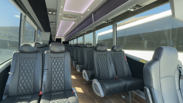 nevada 25 passenger minibus interior